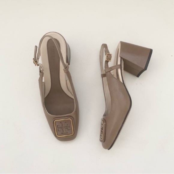 Tory Burch Georgia Slingback Block Heels